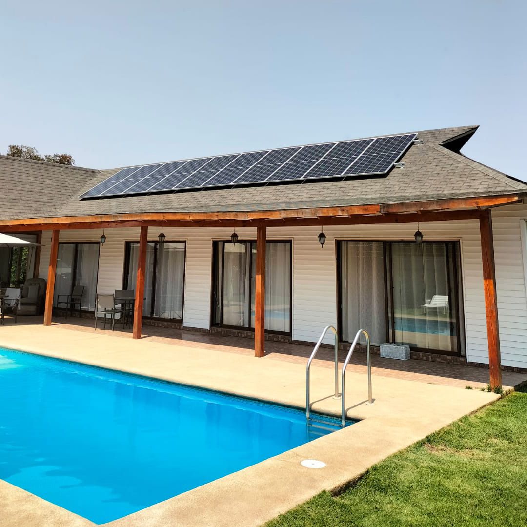 Sistema solar residencial 5 kWp en Olmué - instalación fotovoltaica (SOLEI)