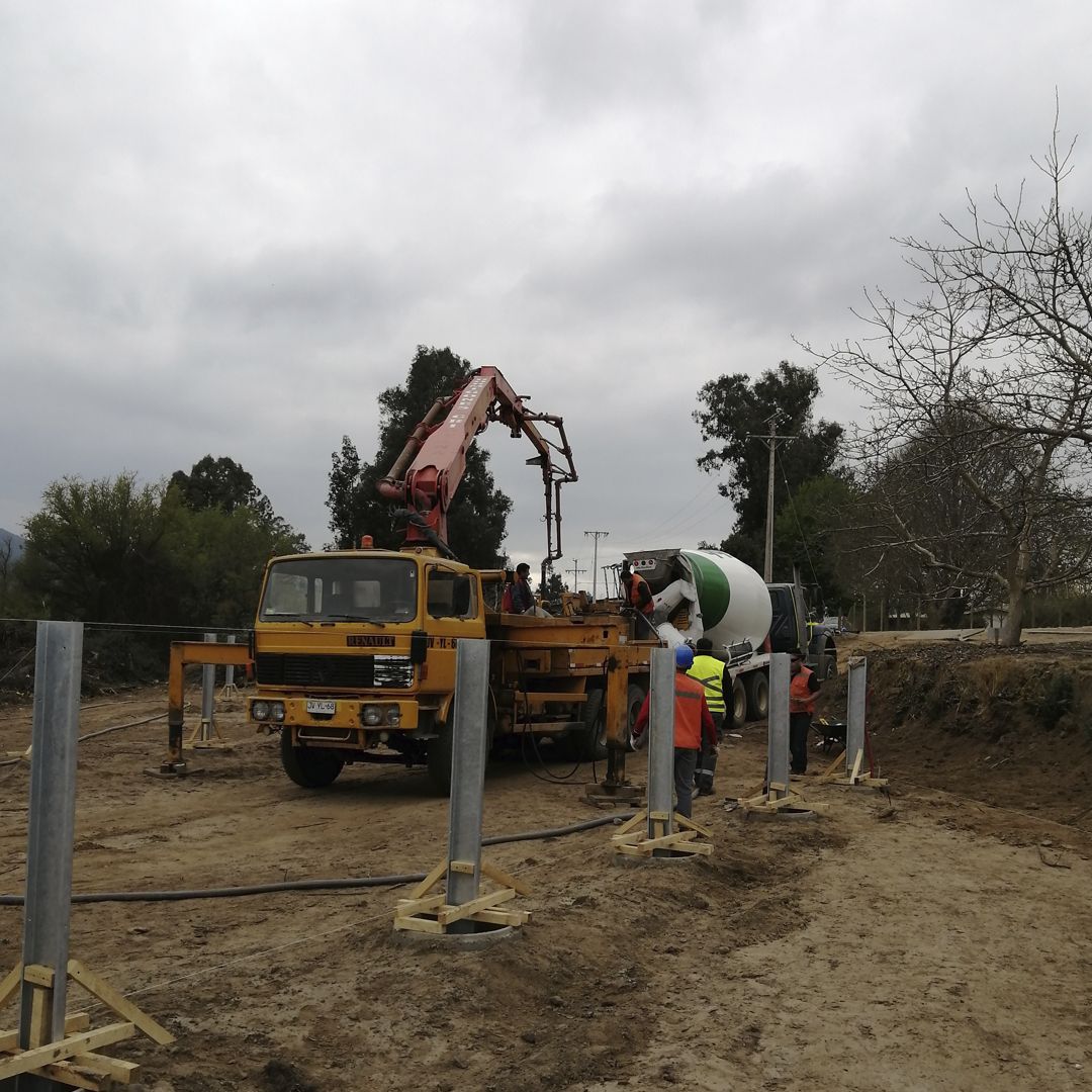 Instalación solar agrícola