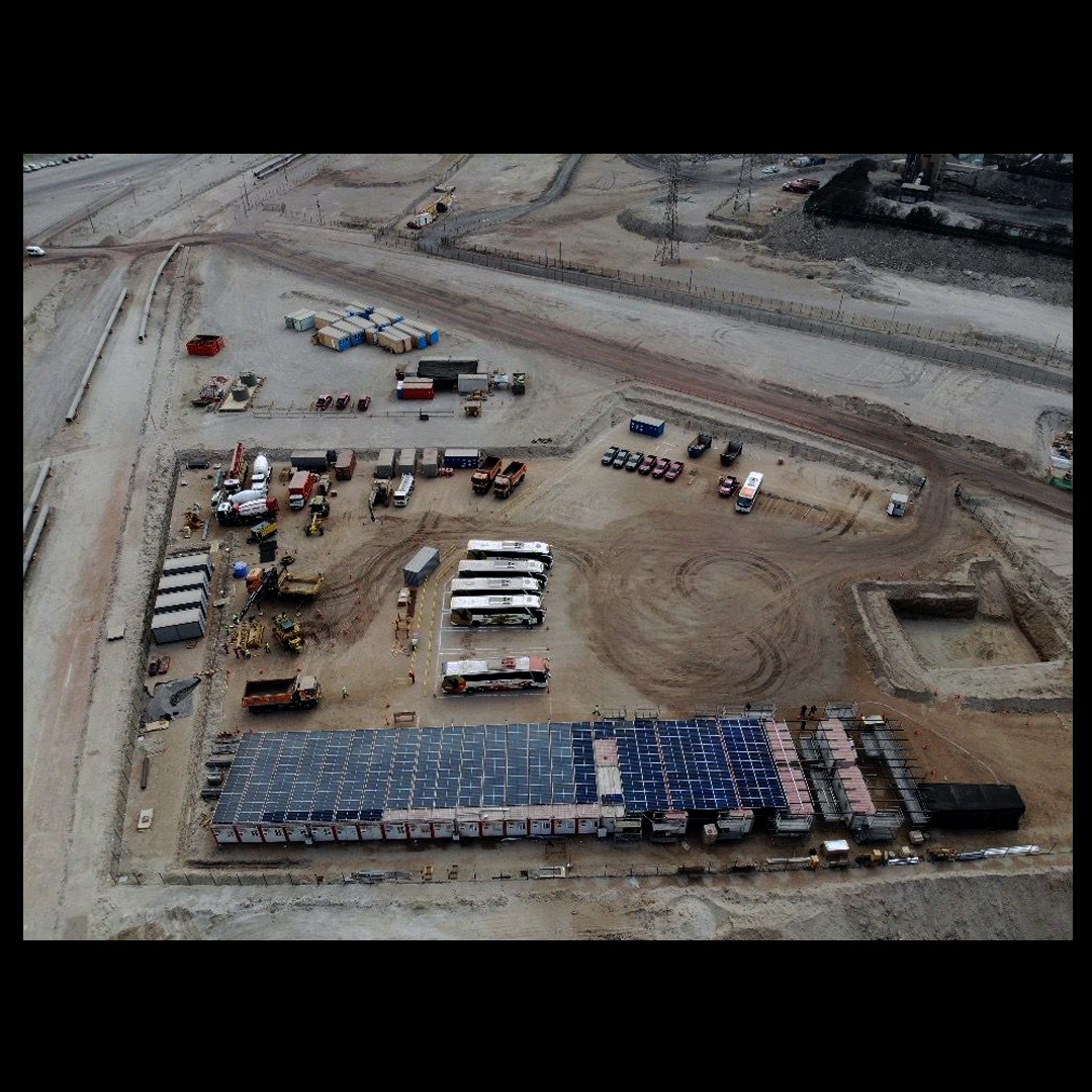 Proyecto solar en planta desaladora - instalación fotovoltaica real (SOLEI)